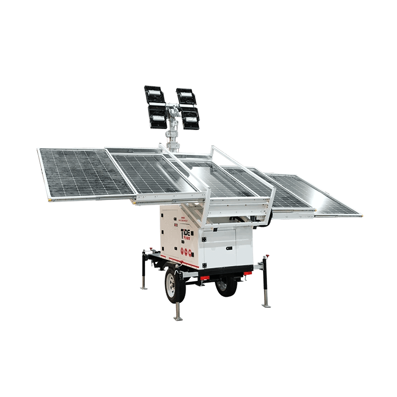 Solar Hydraulic Lighting Tower